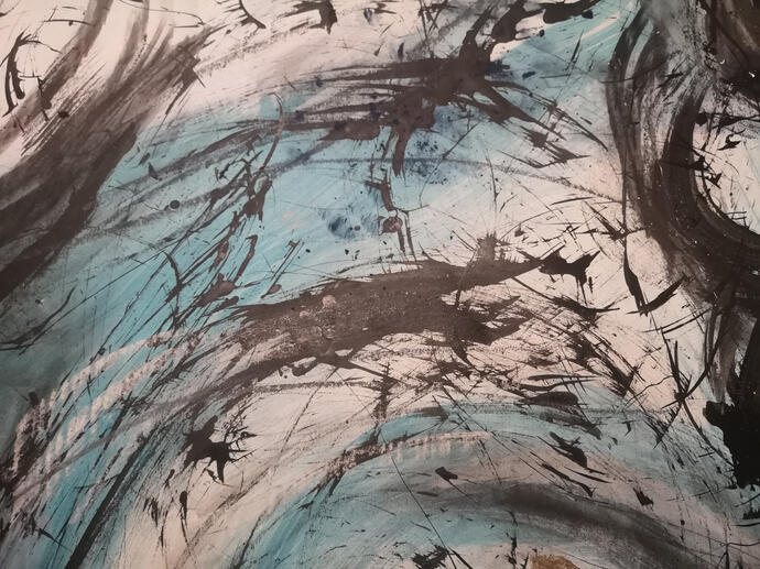 Zoe Kreyes 'Making Air' 2017, Space Studios