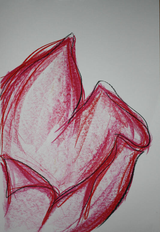 Oil Pastel, 420 x 594 mm